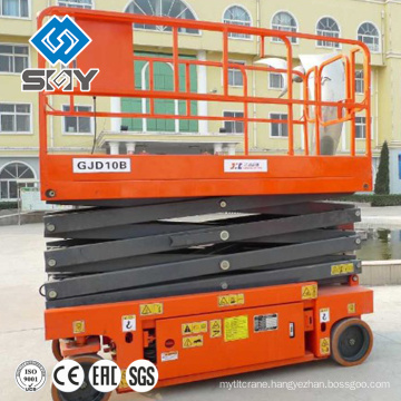 Hydraulic elevated work platform lift table